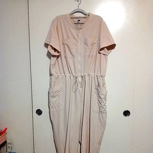Old navy active wear dry fast khaki jumpsuit